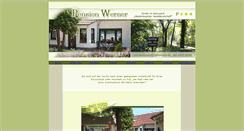 Desktop Screenshot of pensionwerner-hohenleipisch.de